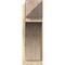 Ekena Millwork Thorton Rough Sawn Arts and Crafts Outlooker, Douglas Fir, 8"W x 24"D x 24"H OUT08X24X24THR03RDF - alternate 3